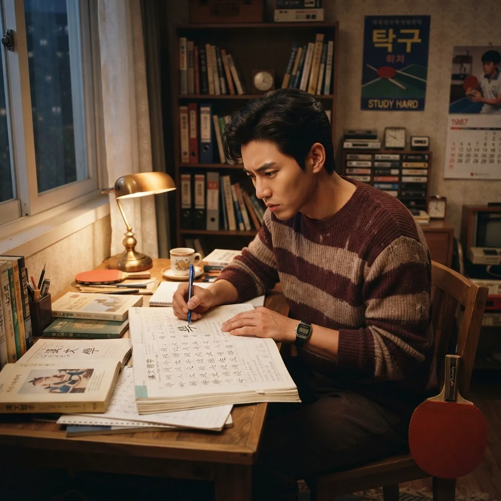 핑퐁으로 맺어진 운명, 그 시작의 순간