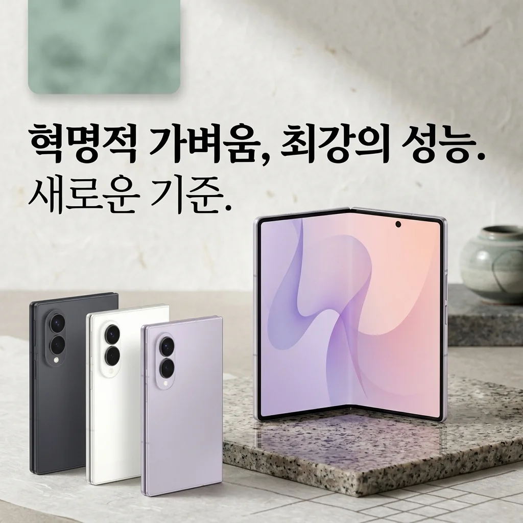 갤럭시 Z 폴드8 1TB SM-F971N 자급제, 201g의 충격적인 가벼움과 역대급 성능
