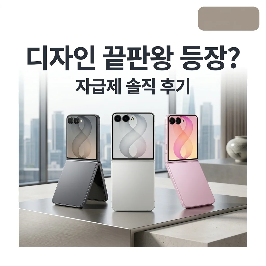 갤럭시 Z플립8 256GB SM-F776N, 디자인 끝판왕 등장? 자급제 솔직 후기