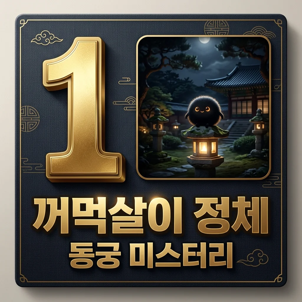 꺼먹살이 정체는? 넷플릭스 동궁 '조선 그루트'의 유래와 소름 돋는 반전