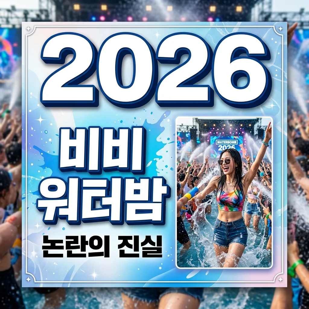 비비 워터밤 2026 논란 총정리: 파격 퍼포먼스와 선정성 갑론을박의 진실