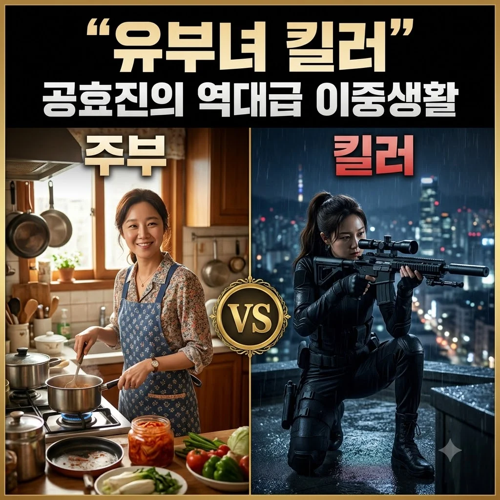 유부녀 킬러 줄거리 출연진 몇부작? 공효진의 짜릿한 이중생활 총정리