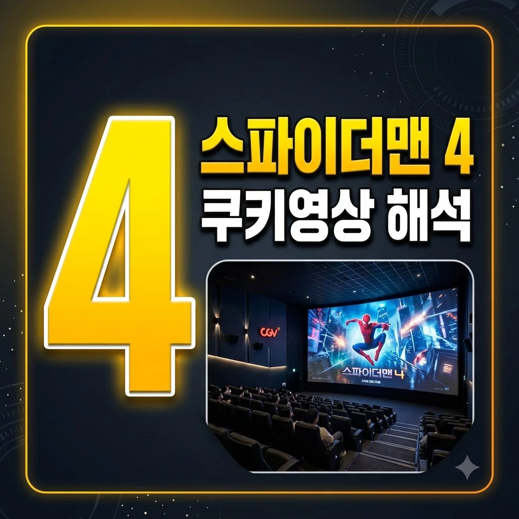 스파이더맨 4 결말 및 쿠키영상 완벽 분석: 브랜드 뉴 데이 둠스데이 떡밥은?
