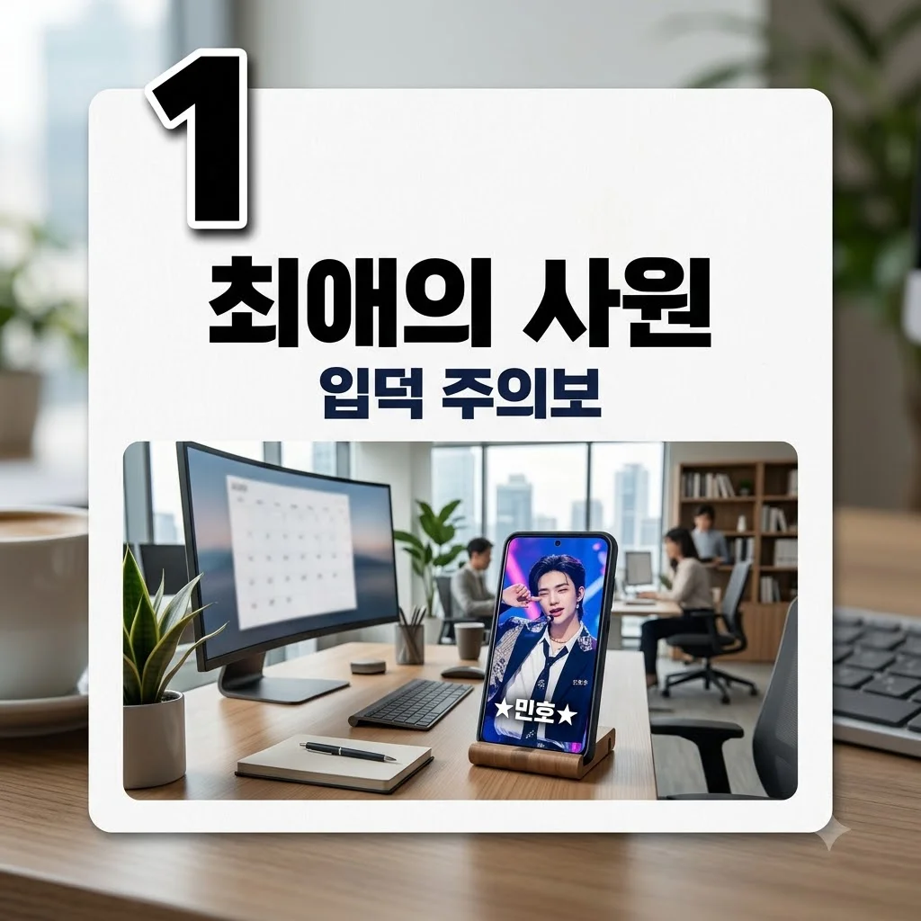최애의 사원 기본정보 등장인물 OTT 원작 웹툰 줄거리 총정리