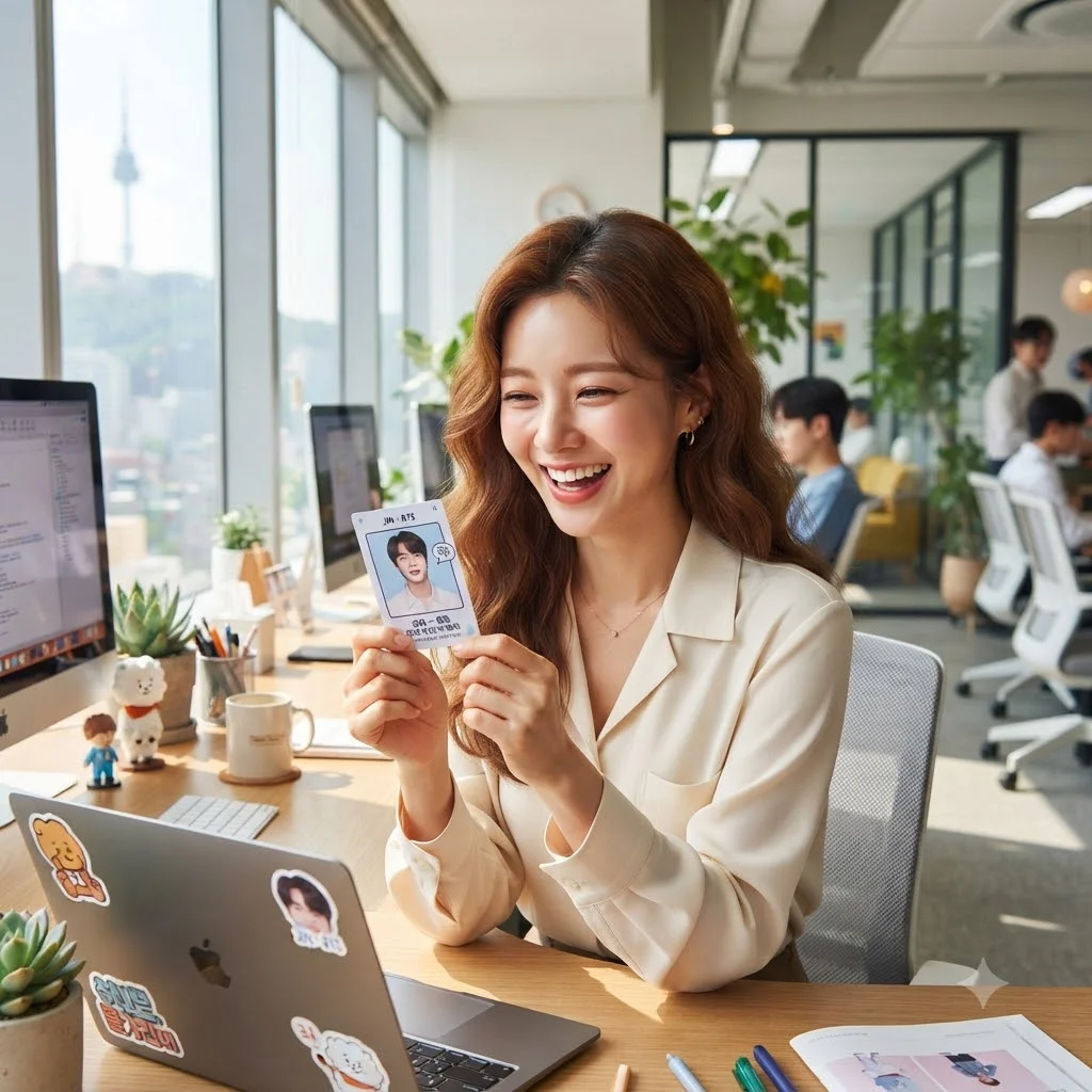 최애를 만나러 회사에 입사했다?! '최애의 사원' 첫인상