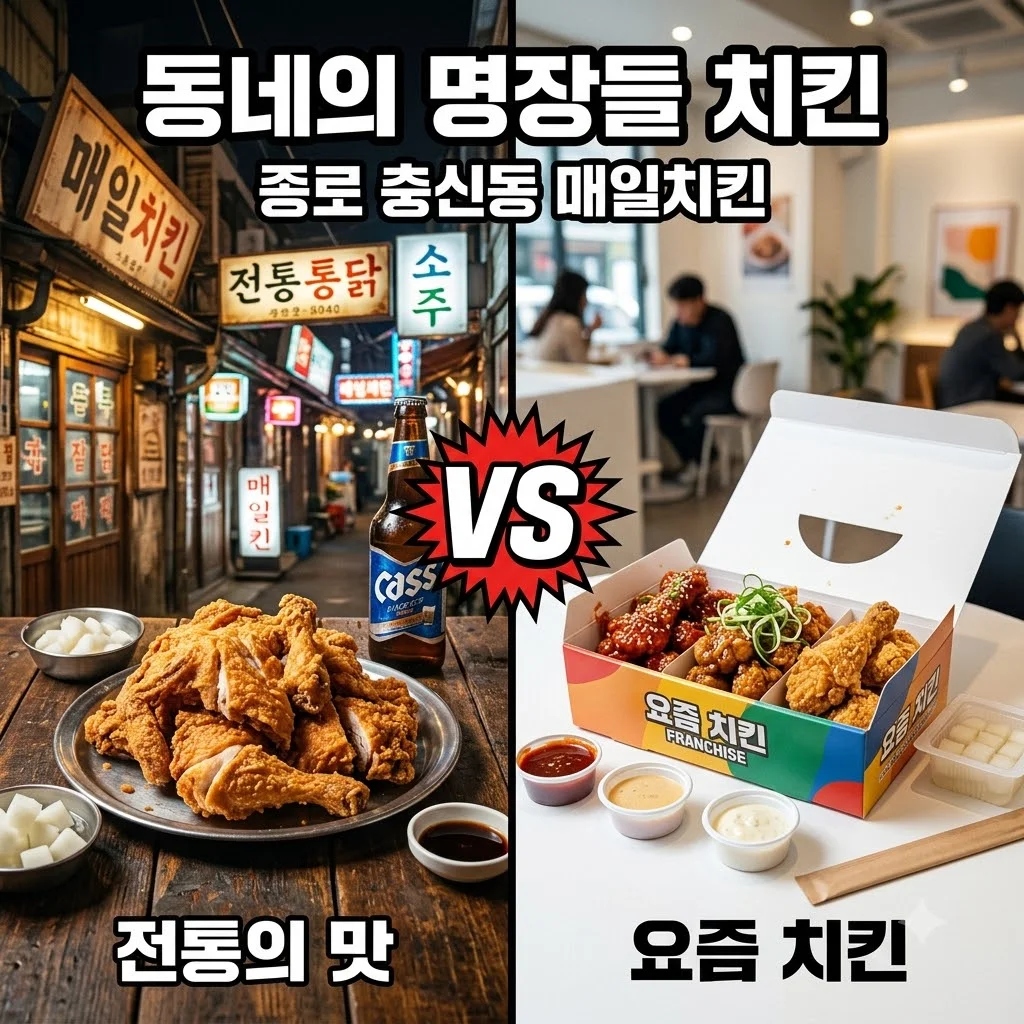 동네의 명장들 치킨 종로 충신동 매일치킨, 30년 전통 바삭함의 정석 (메뉴, 가격, 위치)