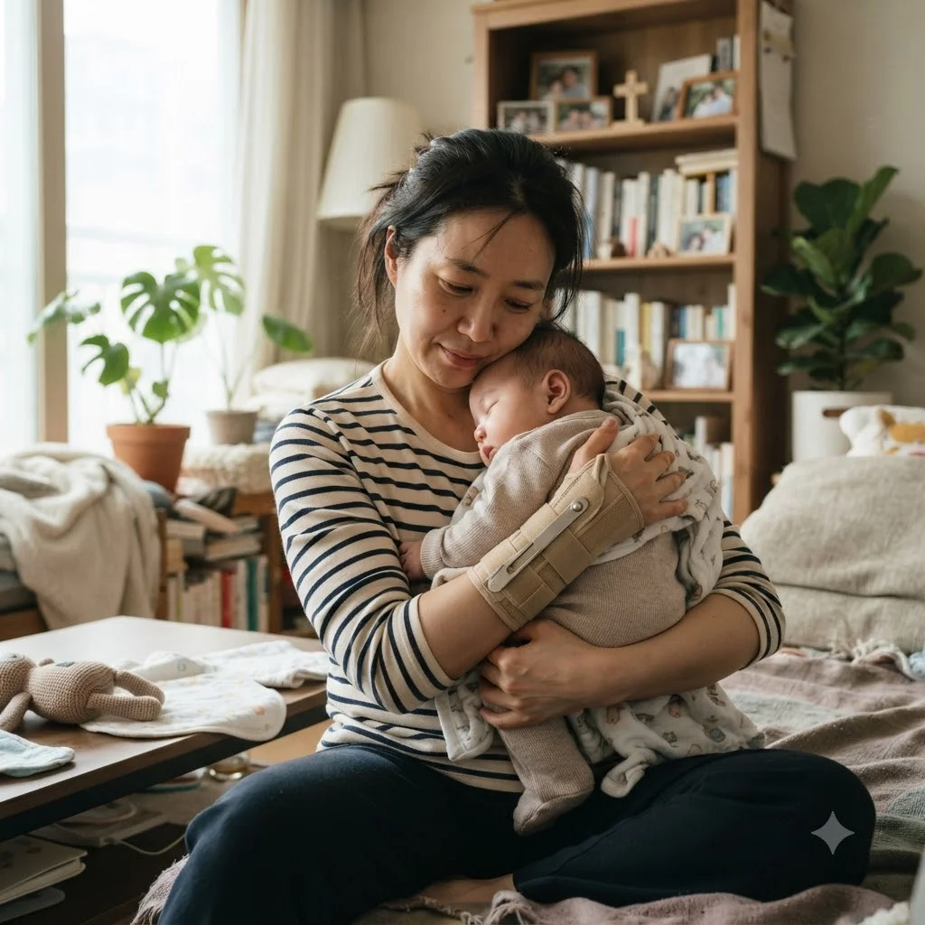 쌍둥이 독박 육아와 건강 악화