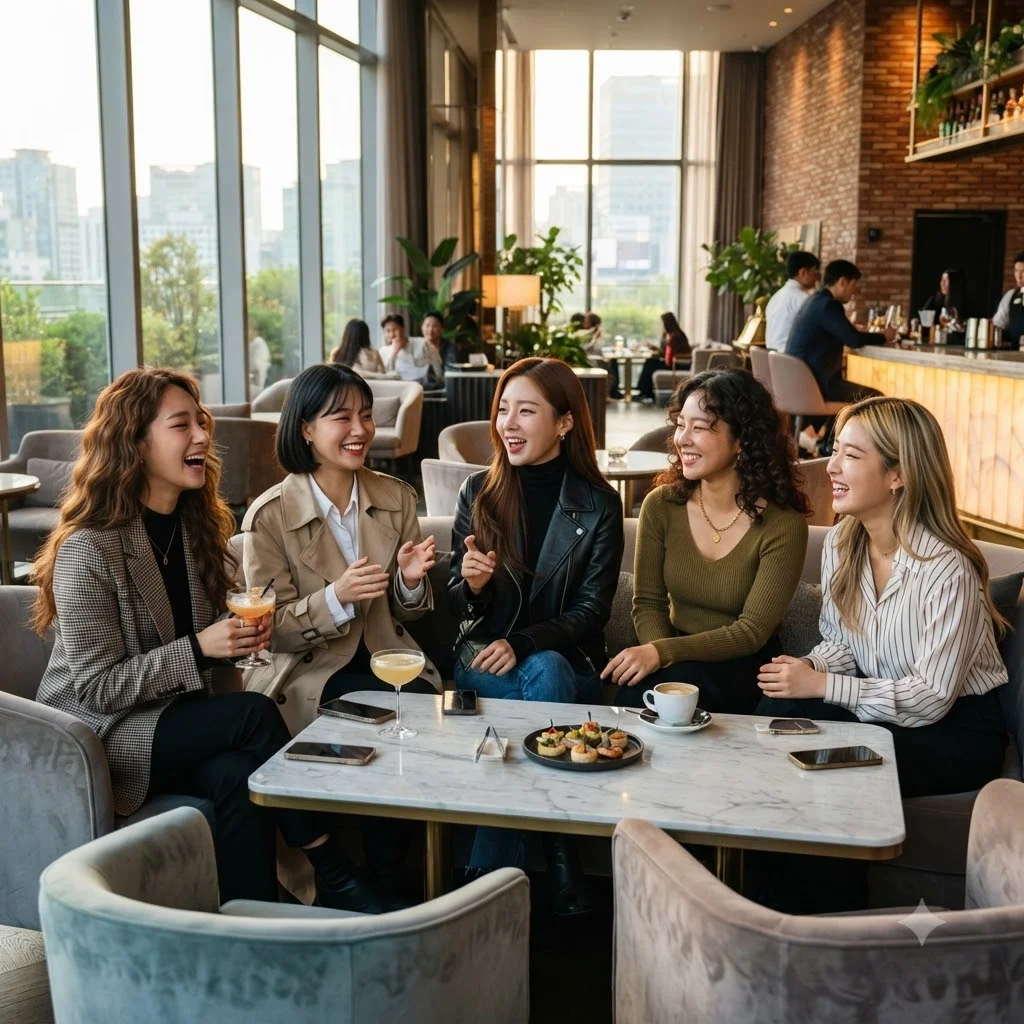 당당한 매력의 여성 출연진과 화려한 MC진