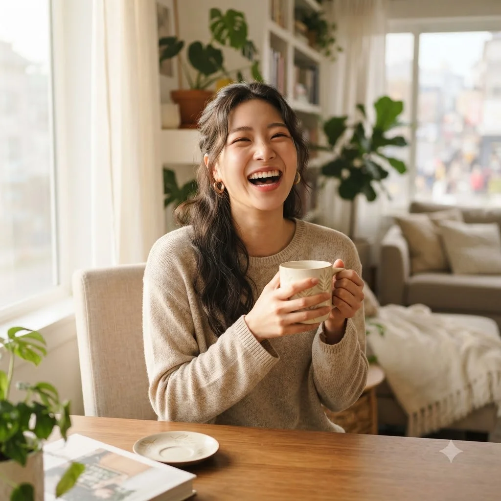 인간 국화의 반전 매력과 비하인드