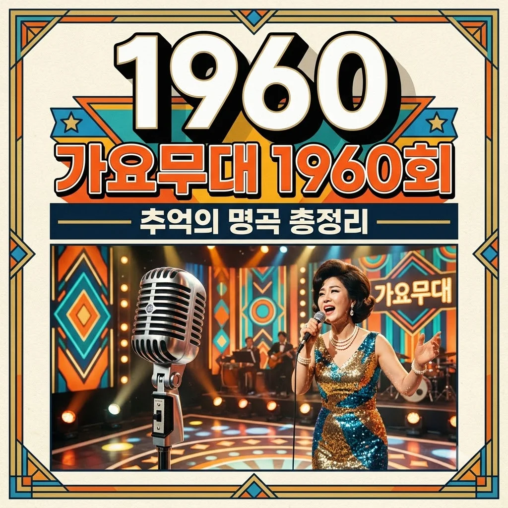 가요무대 1960회 출연진 및 곡 순서 총정리! 추억의 가요톱10 특집