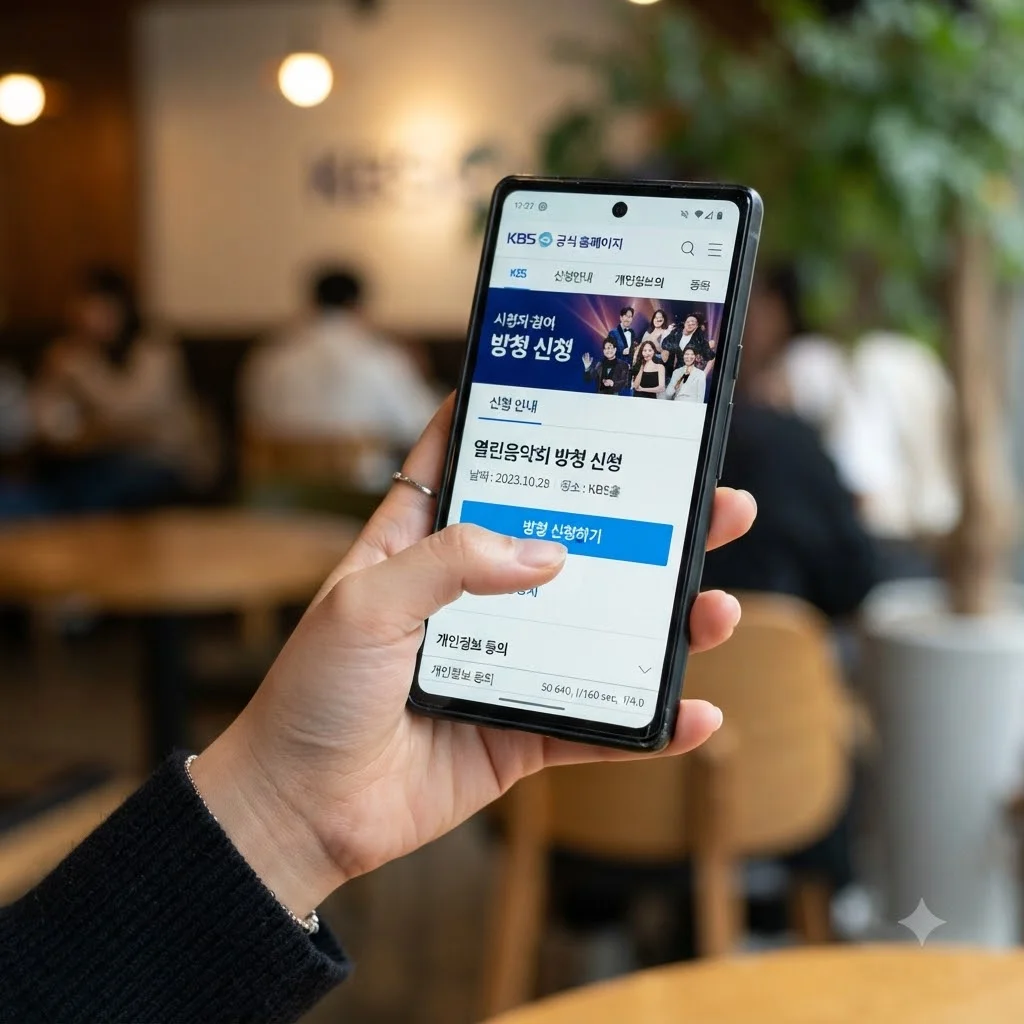 가요무대 방청 신청 및 시청 꿀팁