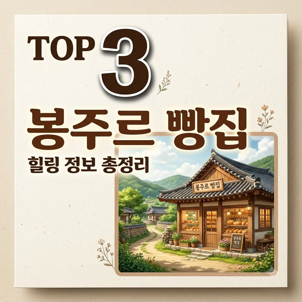봉주르 빵집 기본정보 총정리! 출연진부터 고창 촬영지 위치까지