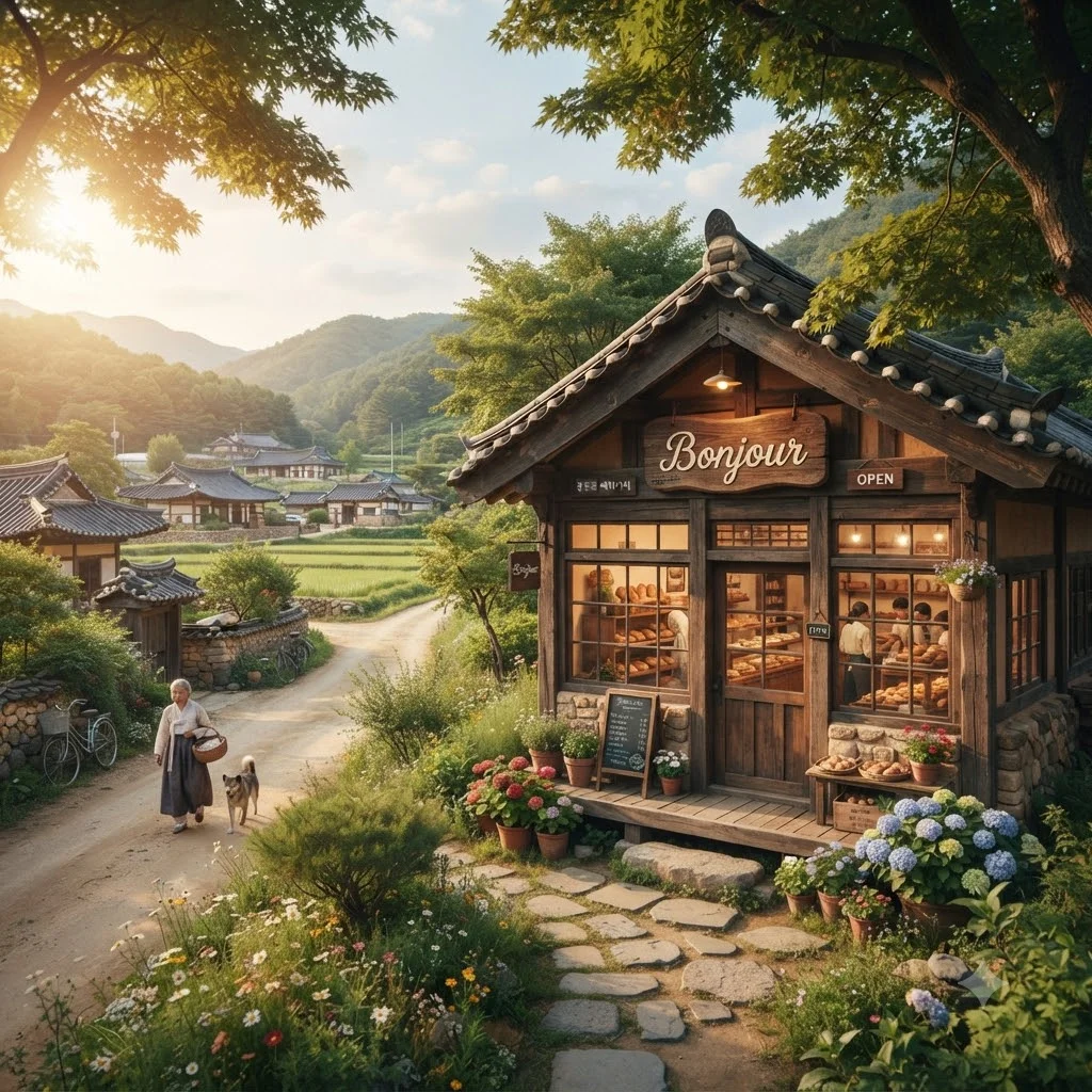 따뜻한 위로가 필요할 때, 봉주르 빵집!
