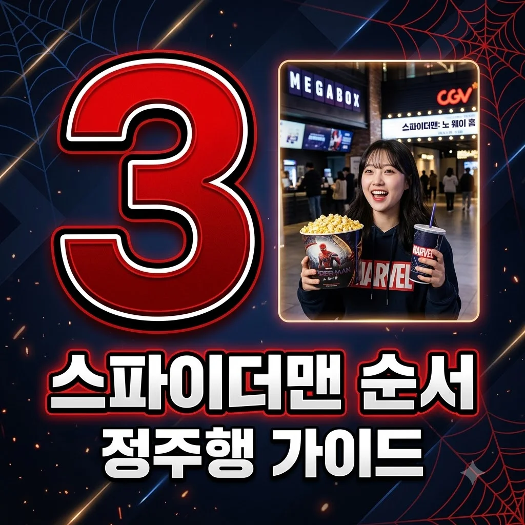 스파이더맨 순서 완벽 정리! 토비부터 톰 홀랜드까지 정주행 가이드