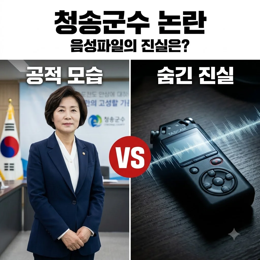 청송군수 음성파일 논란 총정리, 궁금한 이야기 Y가 밝힌 충격 진실