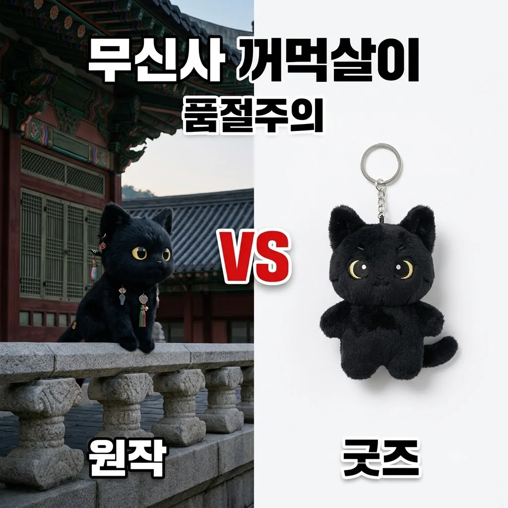 무신사 꺼먹살이 키링 출시일 가격 구매방법 총정리 (넷플릭스 동궁 굿즈)