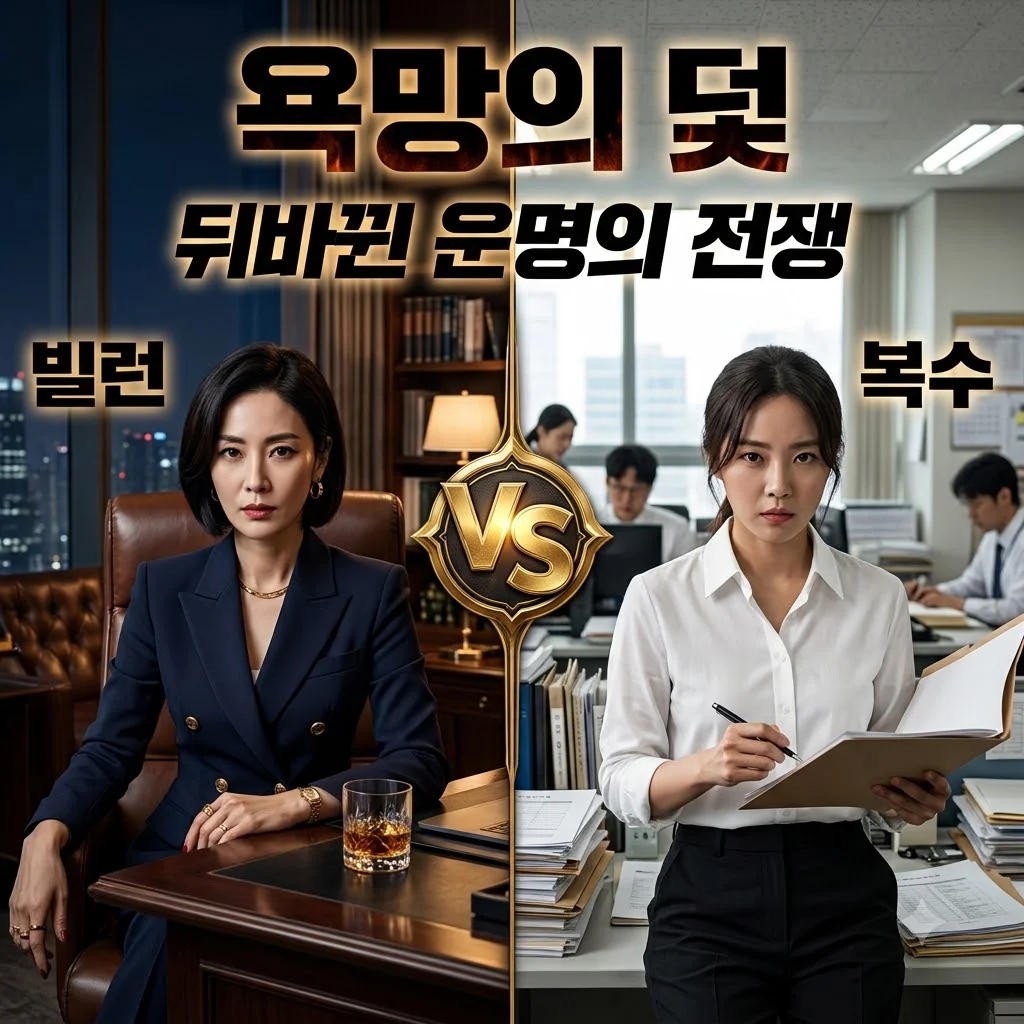 욕망의 덫 기본정보 인물관계도: 장서희의 파격 빌런 변신과 복수 서사 총정리