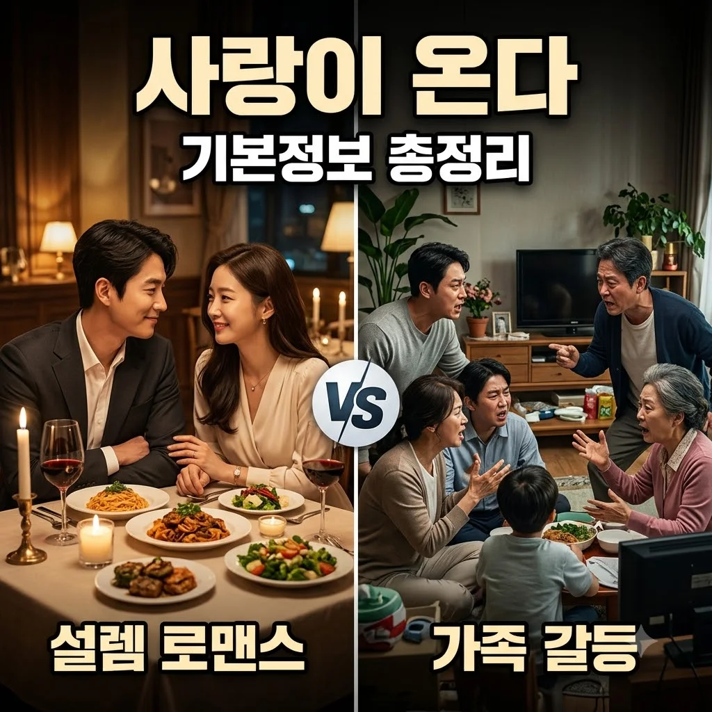 사랑이 온다 기본정보 총정리! 출연진, 몇부작, 인물관계도 한눈에 보기