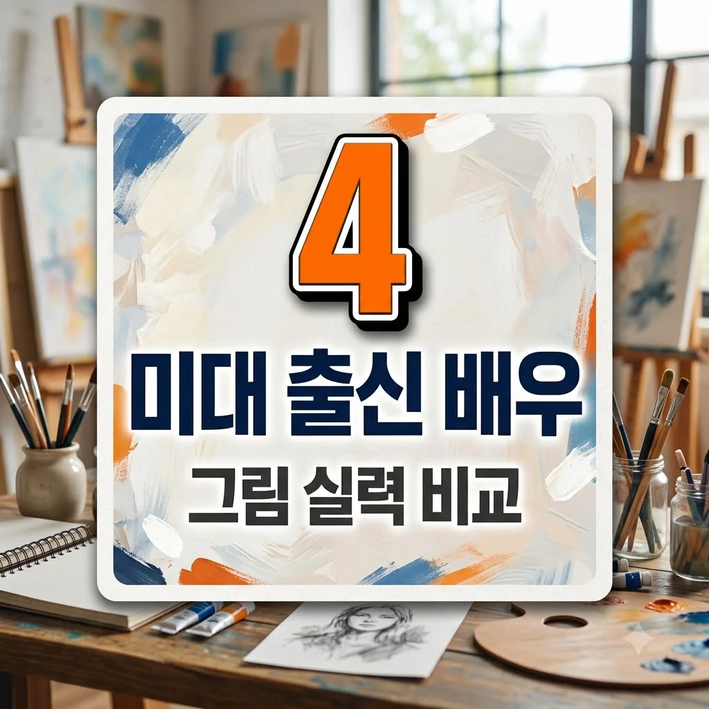 하영·노윤서 그림 비교! 미대 출신 고윤정·한소희 실력 차이는?
