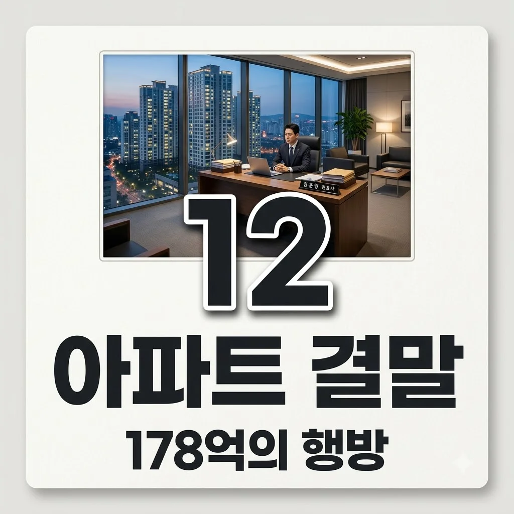 아파트 12회 결말 총정리! 지성 178억 회수와 법률사무소 '정산'의 시작