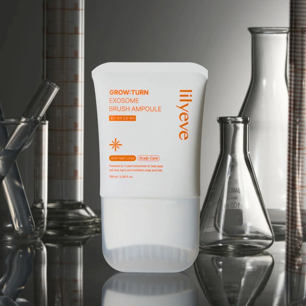 릴리이브 그로우턴AD 엑소좀 브러쉬 탈모 앰플 두피관리케어 100ml, 2개 상세 이미지 1