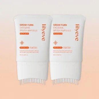 릴리이브 그로우턴AD 엑소좀 브러쉬 탈모 앰플 두피관리케어 100ml, 2개 상세 이미지 2