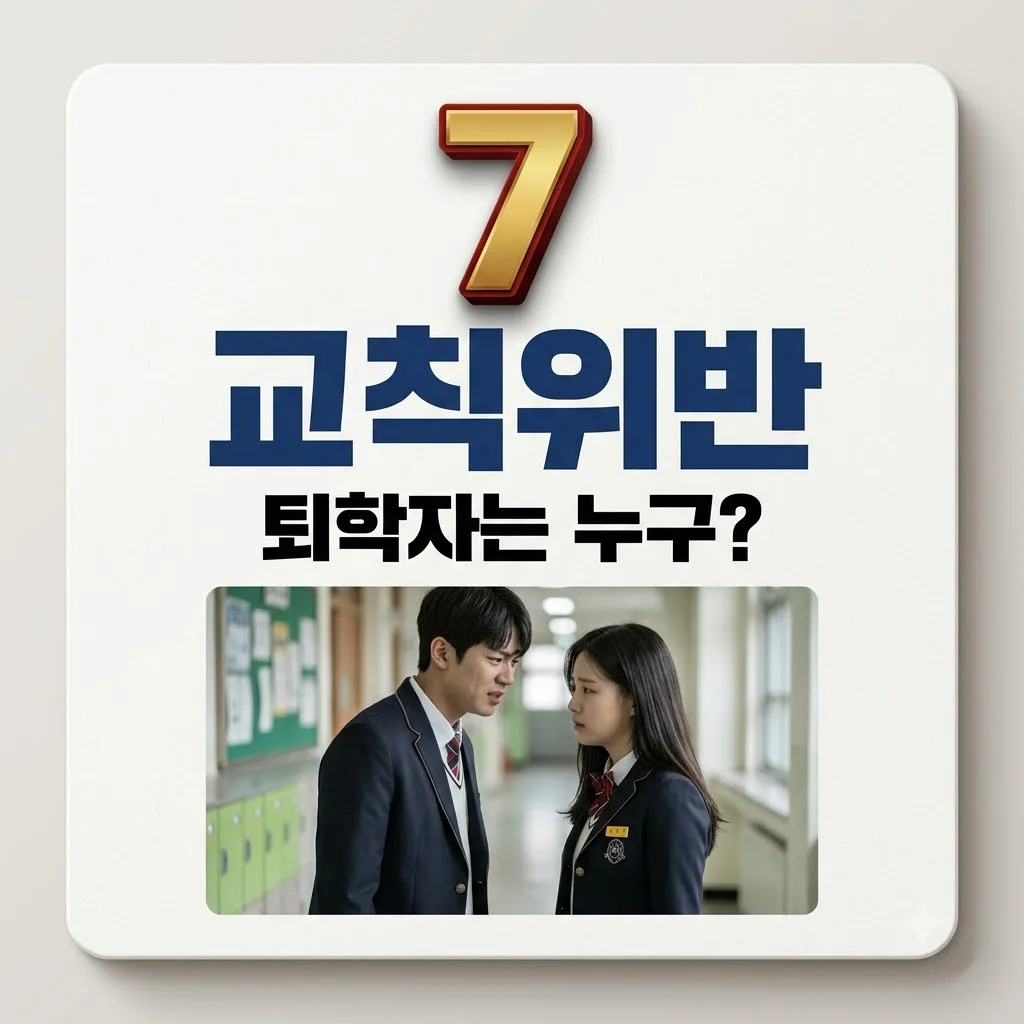 불량연애2 교칙위반 정체는? 앗슨 마군 키스로 퇴학 위기? 7화 떡밥 총정리