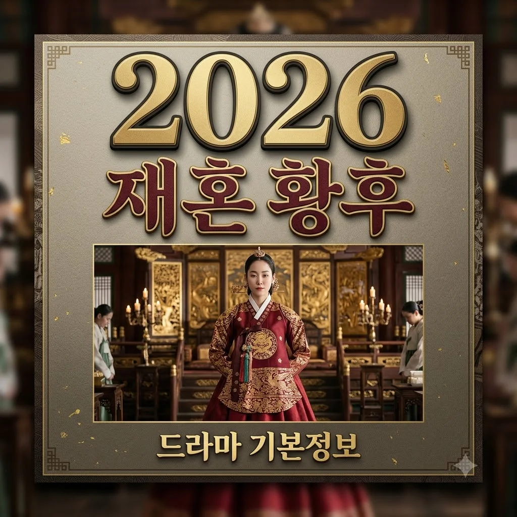 재혼 황후 드라마 기본정보: 신민아 이종석 캐스팅 및 2026년 공개일 총정리