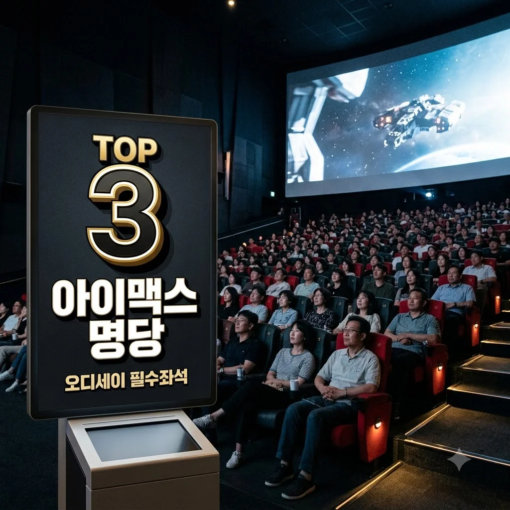 오디세이 아이맥스 명당 좌석 추천 및 시야 후기! 용산 CGV 꿀팁 완벽 정리