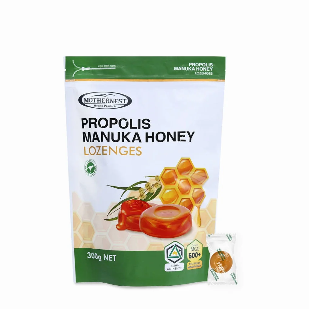 마더네스트 호주산 프로폴리스 마누카 허니 로젠지스 캔디 (MGO600+) 300g, 1개 [원산지:호주] 상세 이미지 1