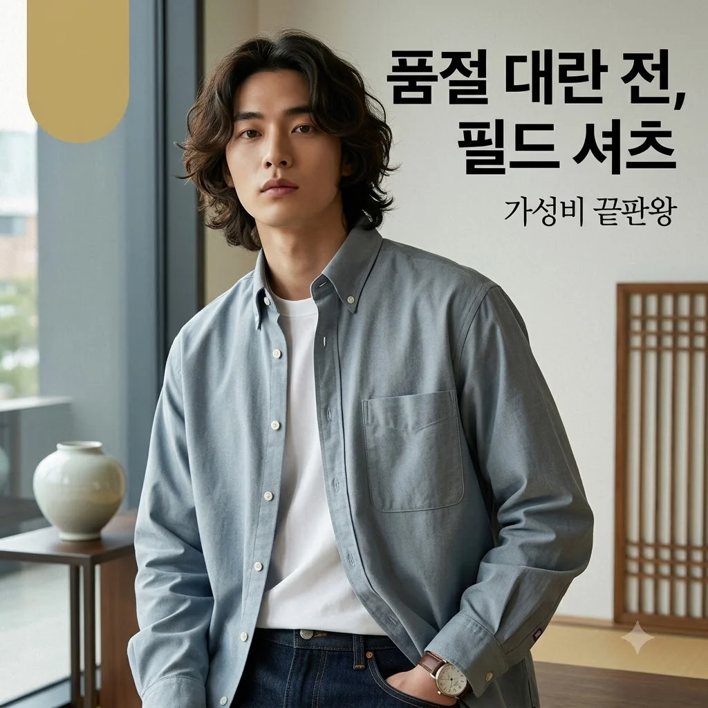 노스페이스 퍼플라벨 버튼 다운 필드 셔츠 N25FG060, 품절 대란 전 꼭 챙겨야 할 가성비 끝판왕 셔츠!