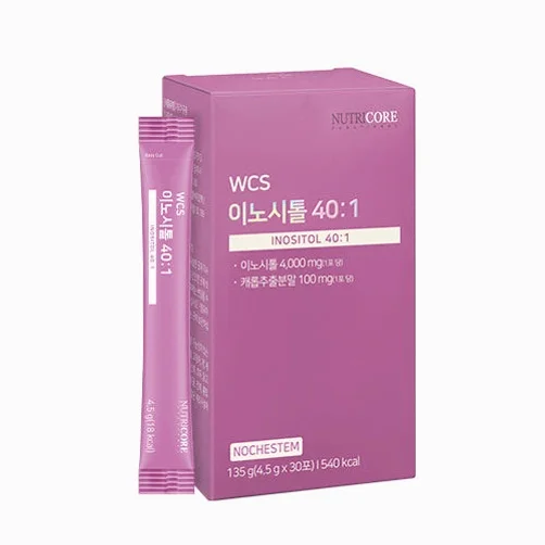 뉴트리코어 이노시톨 40:1 미오 D카이로 콜린 WCS 30포, 1개 [원산지:상세설명에 표시] 상세 이미지 1