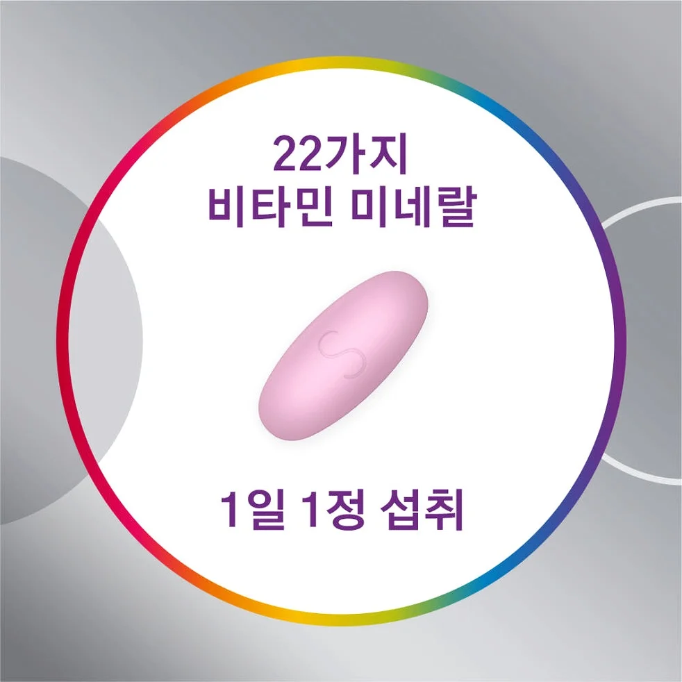 센트룸 실버 우먼 멀티비타민 미네랄 50정, 3개 상세 이미지 3