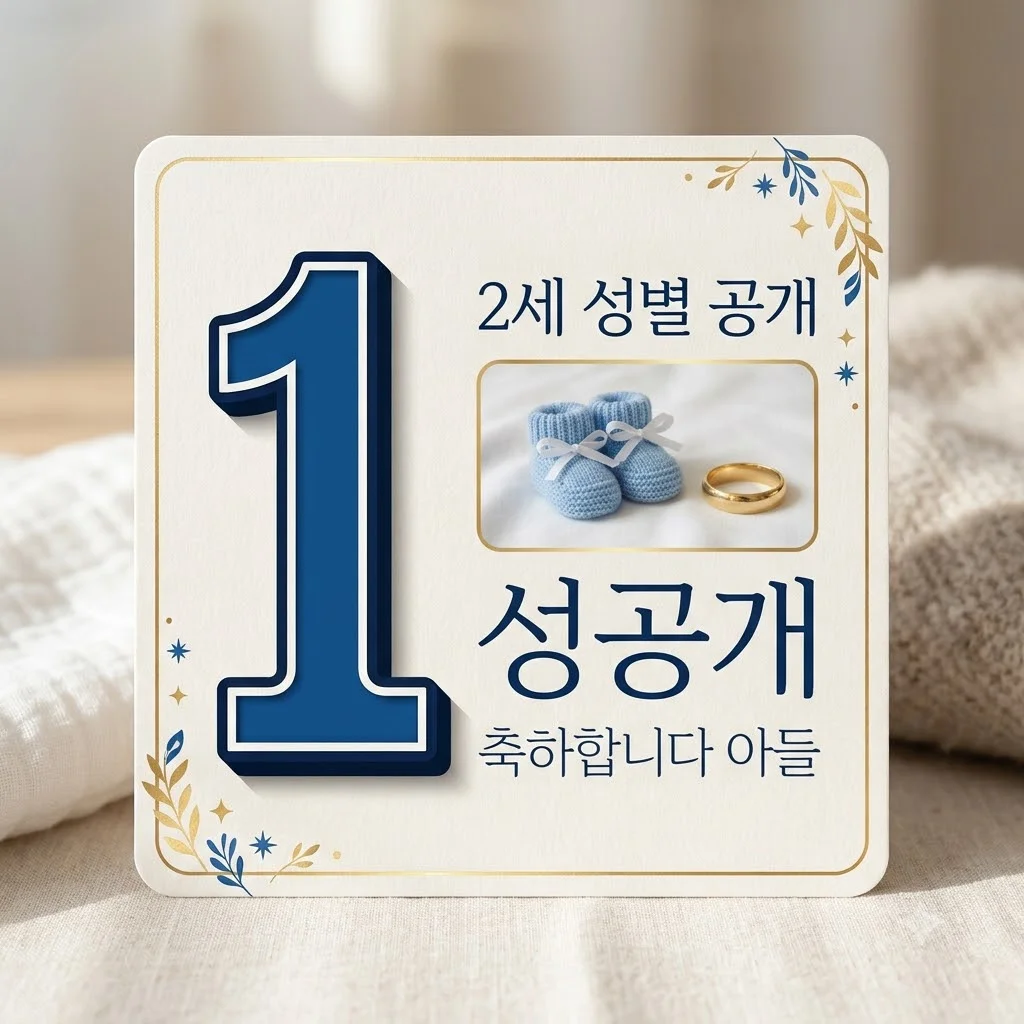김준호♥김지민 2세 성별 공개! 아들 '두룹이' 확정 및 출산 예정일 총정리