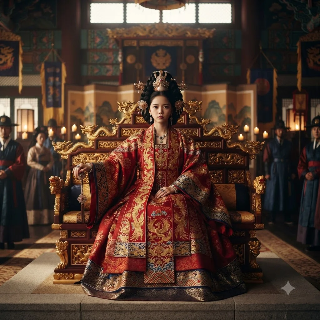 역발상 설정! '여황제와 남자 후궁들'의 세계관