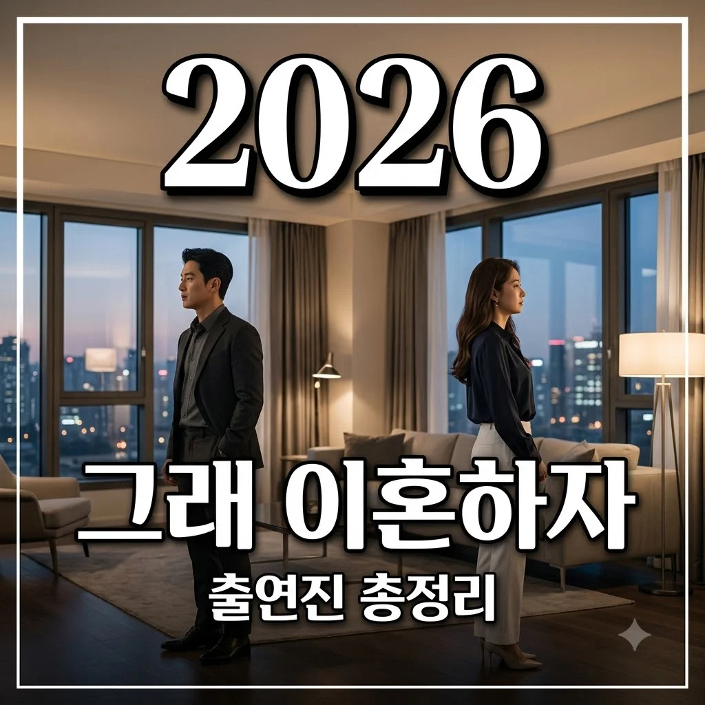 그래 이혼하자 출연진 등장인물 관계도 및 줄거리 OTT 정보 총정리
