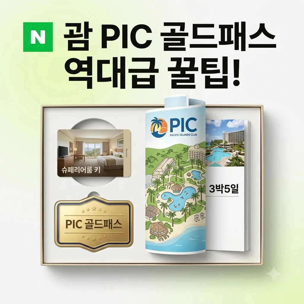 괌 PIC 슈페리어룸 3박5일, 골드패스 하나로 끝내는 역대급 괌 가족여행 꿀팁
