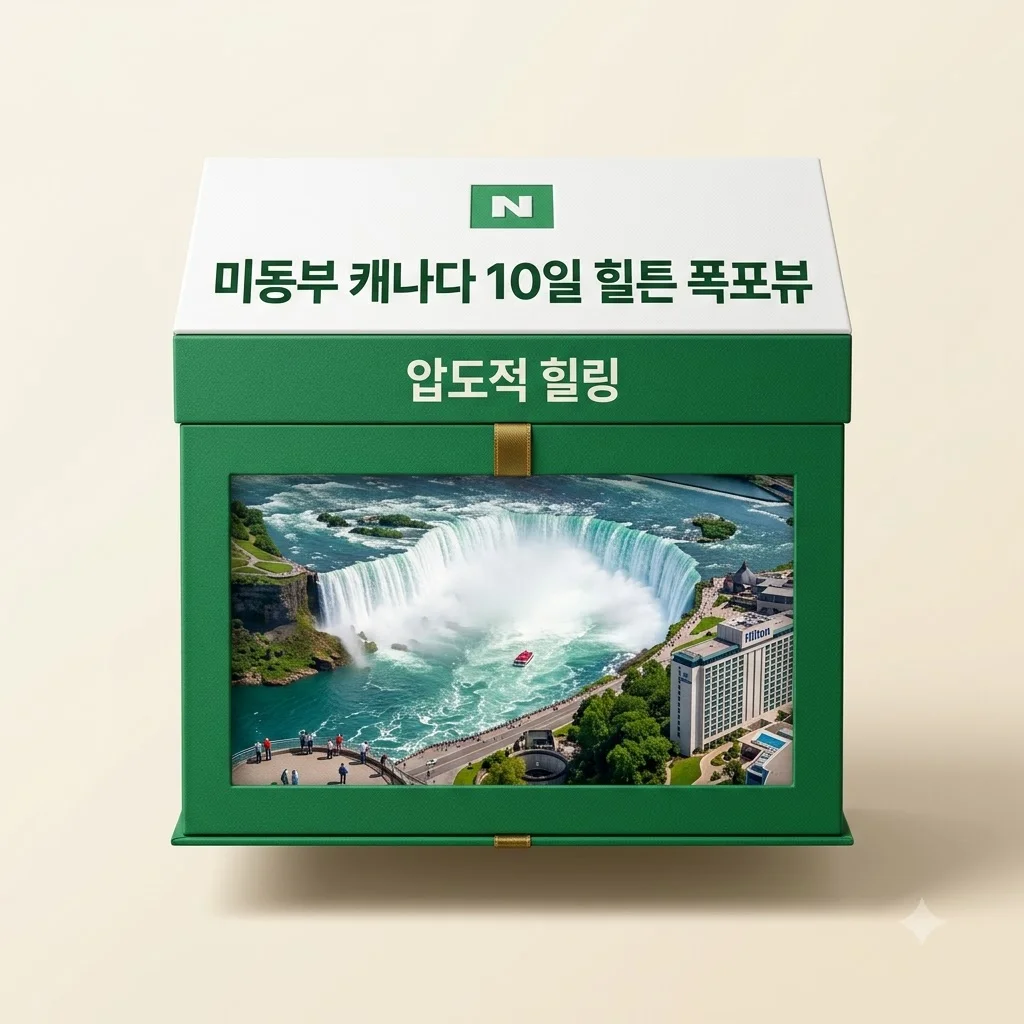 미동부 캐나다 10일, 힐튼 나이아가라 20층 폭포뷰가 주는 압도적 힐링!