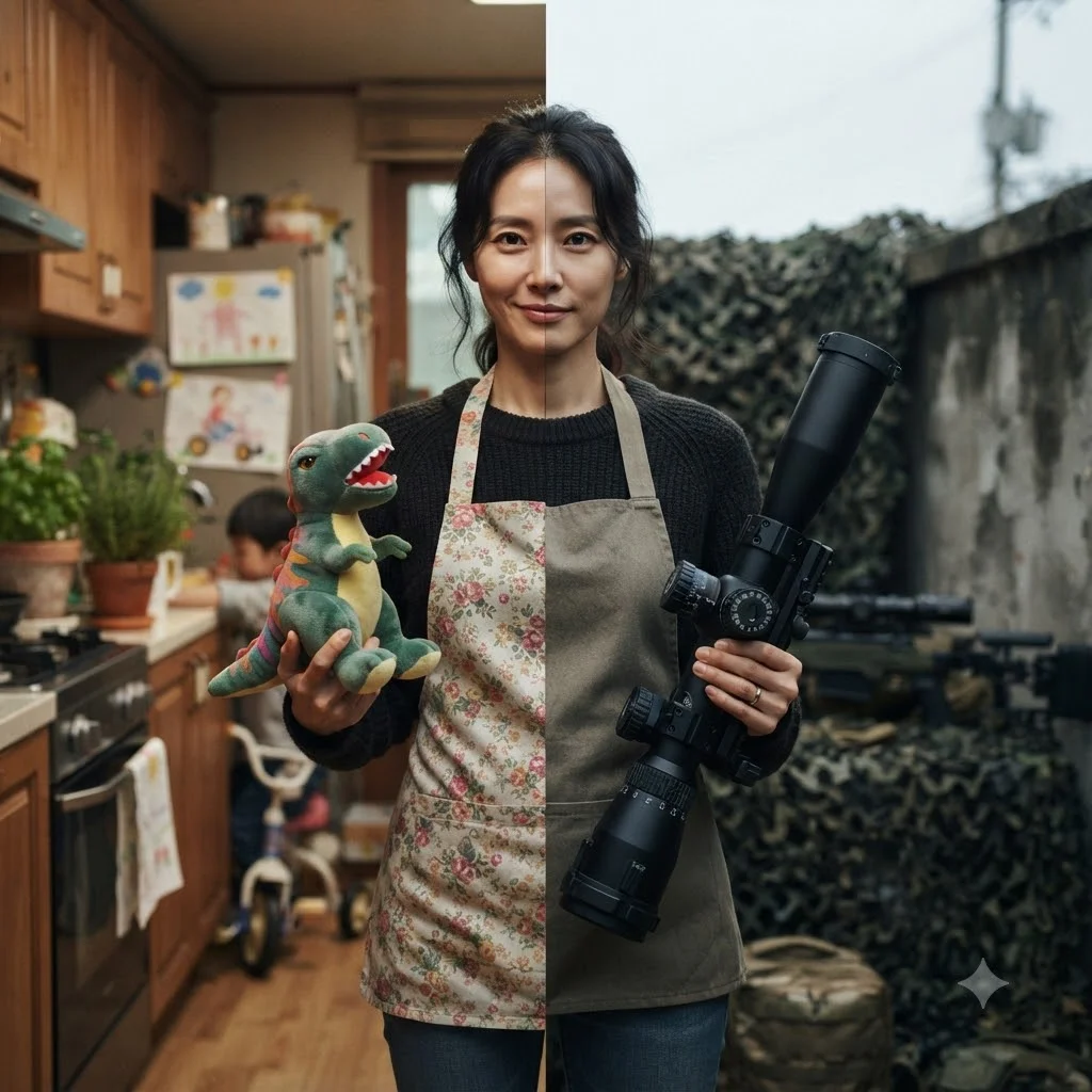 살벌한 직업과 육아 사이, 줄거리가 궁금해요