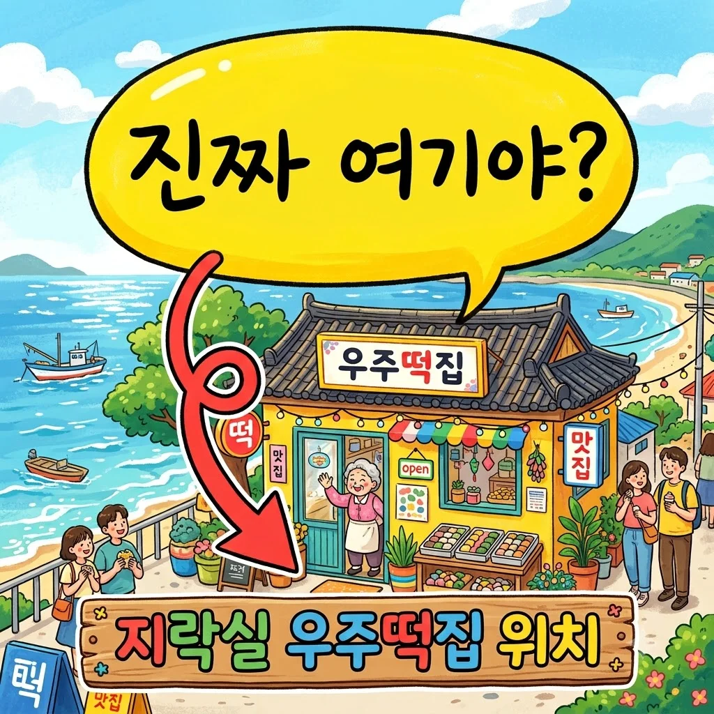 우주떡집 위치 어디? 지락실 고흥 촬영지 및 서울 2호점 방문 팁
