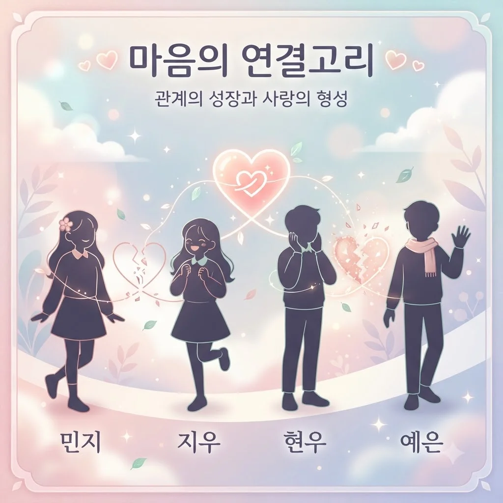 한눈에 보는 인물 관계 변화 요약