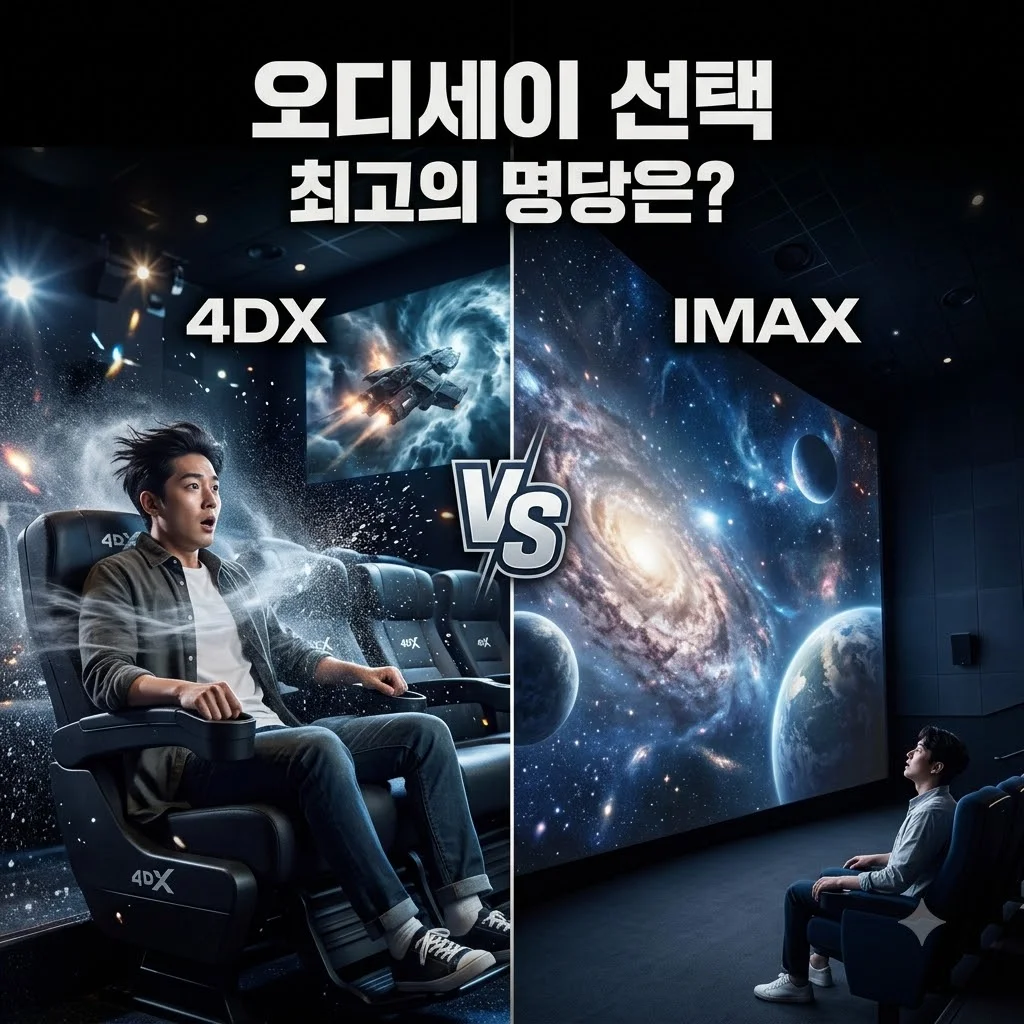오디세이 4DX 명당 좌석 및 솔직 후기: 4만원 돈값 할까?