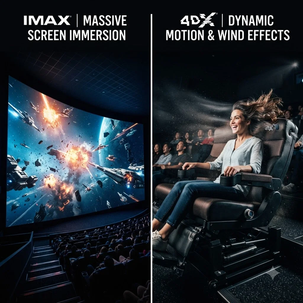4DX vs IMAX, 나에게 맞는 포맷은 무엇일까?