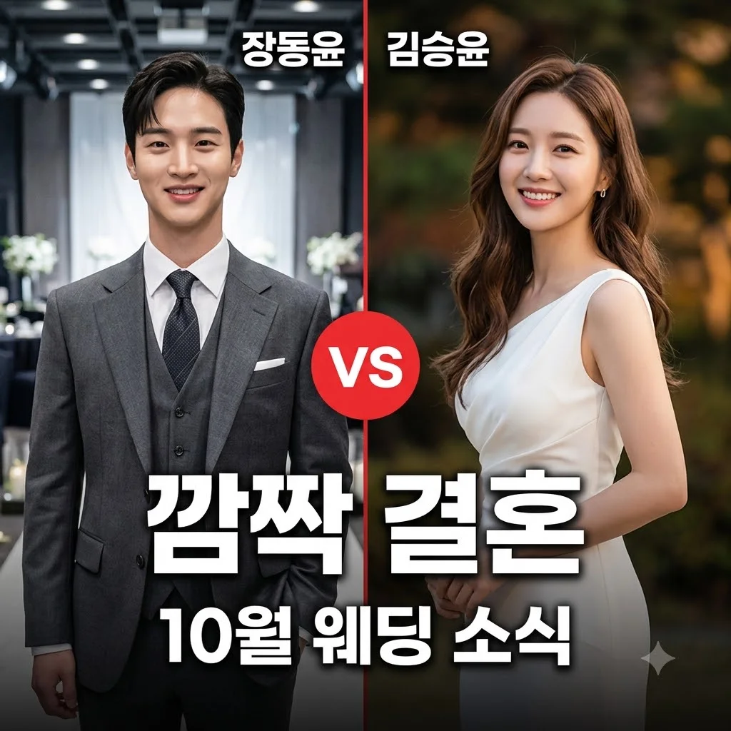 장동윤 예비신부 김승윤 배우 누구? 5살 연하 반전 필모와 10월 결혼 총정리