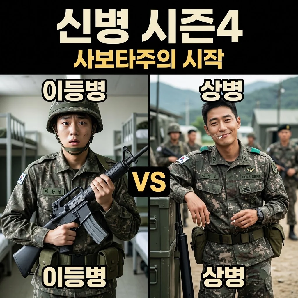 신병 시즌4 사보타주 등장인물 OTT 정보: 상병 박민석과 하사 최일구의 귀환