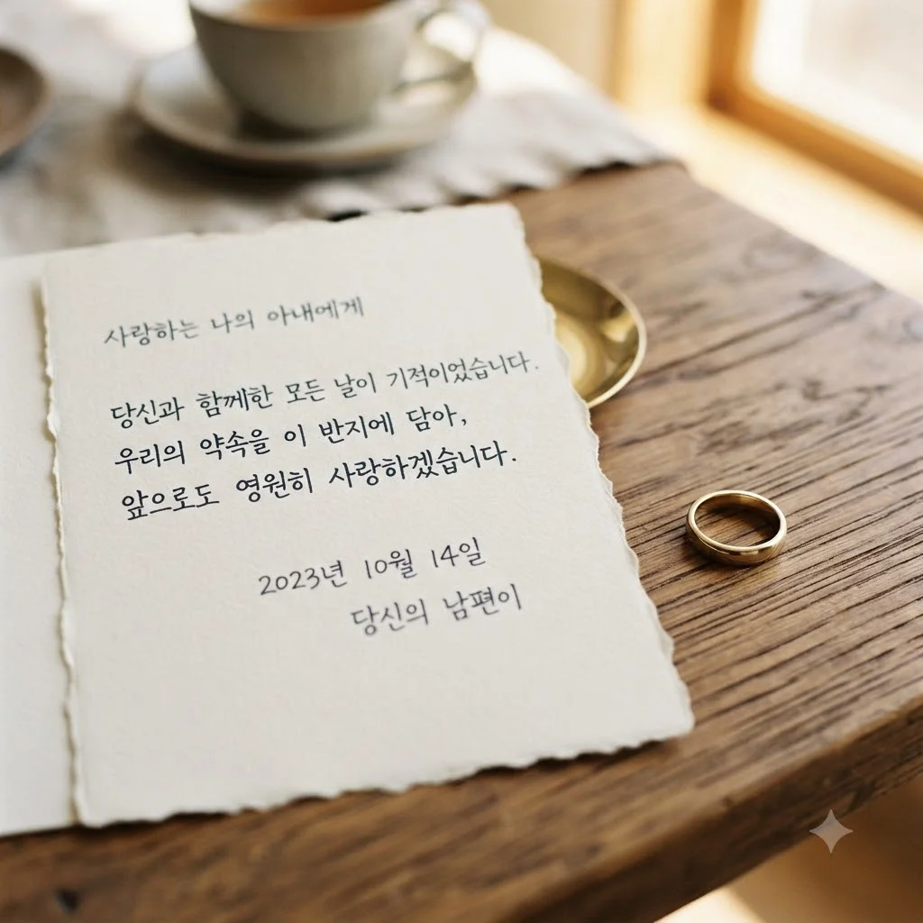 결혼식 일정과 장동윤의 진심 어린 메시지