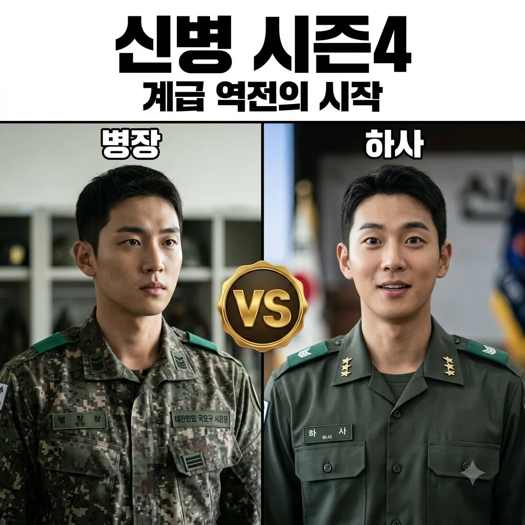 신병 시즌4 등장인물 계급 변화 총정리: 상병 박민석과 하사 최일구의 귀환