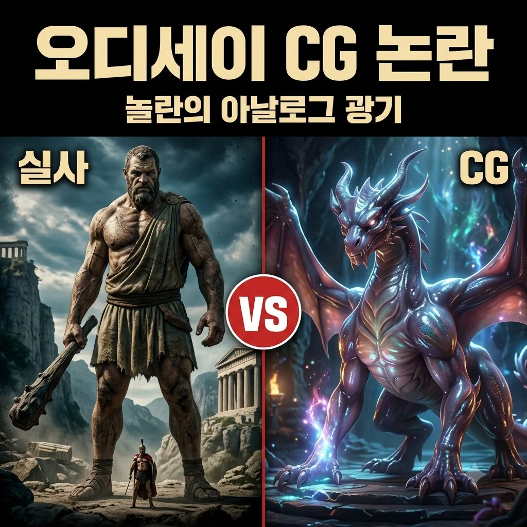 오디세이 CG 아닌 미친 장면, 놀란 감독이 숨겨둔 아날로그 마법의 정체