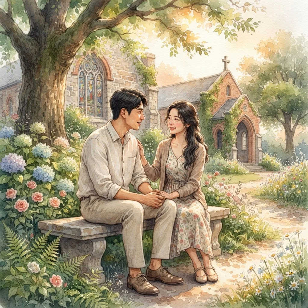 교회 친구에서 연인으로, 영화 같은 러브스토리 과정