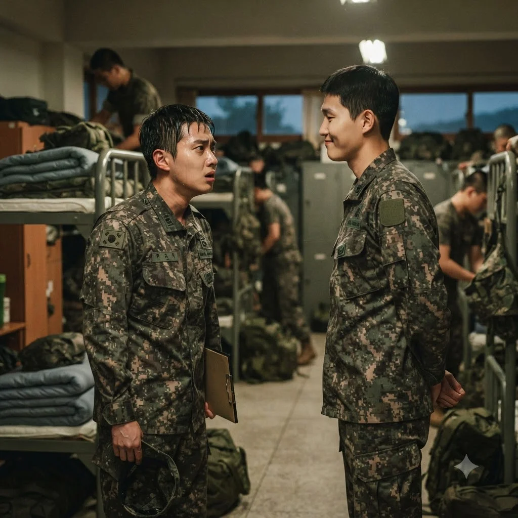 상병 박민석 vs 신병 김현욱: 완전히 다른 두 신병의 대비